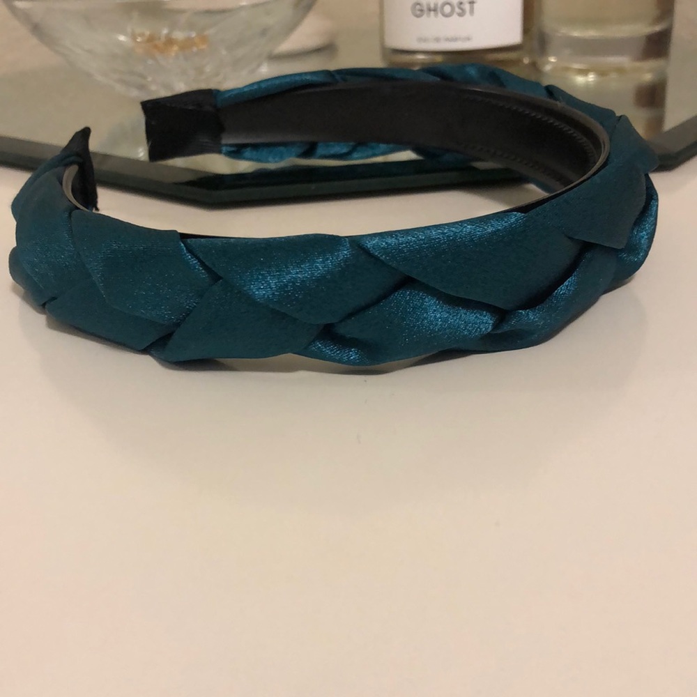 Satin braided headband